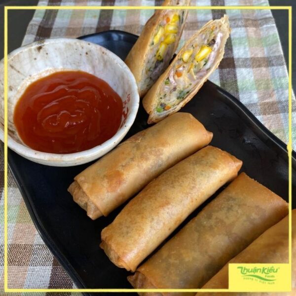 Chả Giò Tôm Trứng Muối